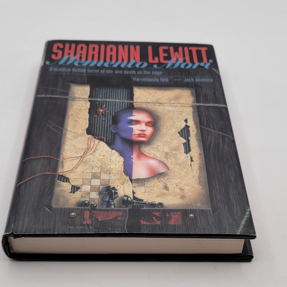 Shariann Lewitt Memento Mori Hardcover First Edition 1st Printing Sci-Fi Good